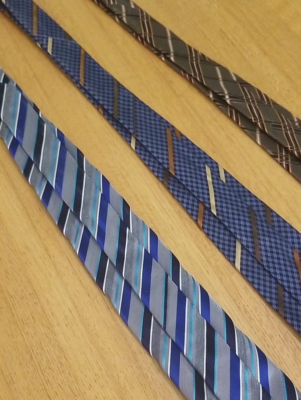 Tall Man Extra Long Striped Ties x 3 - Picture 6 of 10